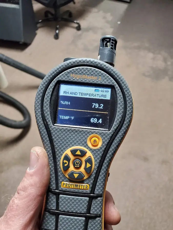 Moisture meter humidity assessment for Fire & Smoke Damage Restoration in Lake Arbor